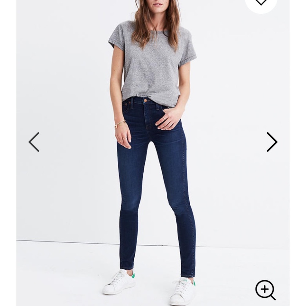 Madewell 10" High-Rise Skinny Jeans size 27